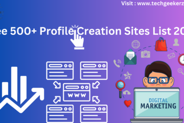 Profile Creation Sites List 2024