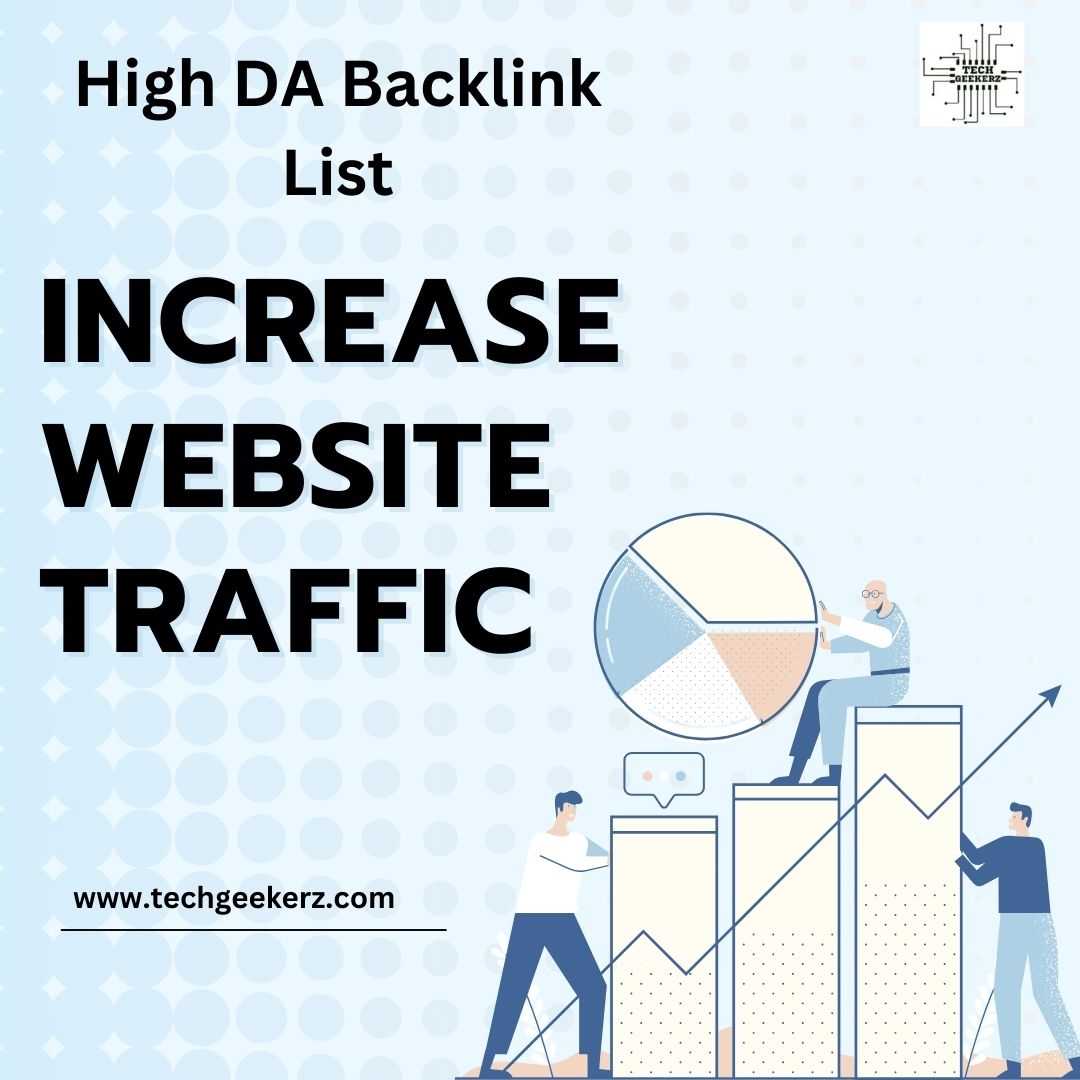 High DA Backlink List